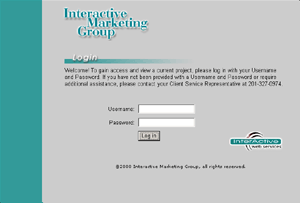 Interactive Marketing Group Client View